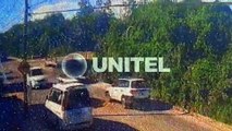 Video: Investigan a presuntos policías tras accidente con vuelque en el séptimo anillo de Santa Cruz