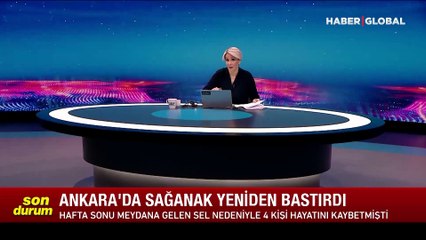 Ankara'da sağanak yeniden bastırdı: Yolcular otobüste mahsur kaldı