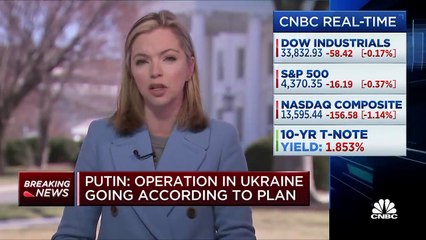 Vladimir Putin Operation in Ukraine going according to plan