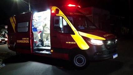 Motociclista sofre fratura exposta em acidente de trânsito no Bairro Neva