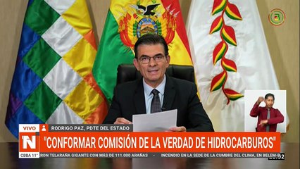 MENSAJE DE RODRIGO PAZ