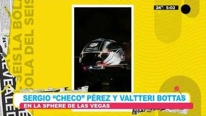&#039;Checo&#039; Pérez en el Sphere de Las Vegas