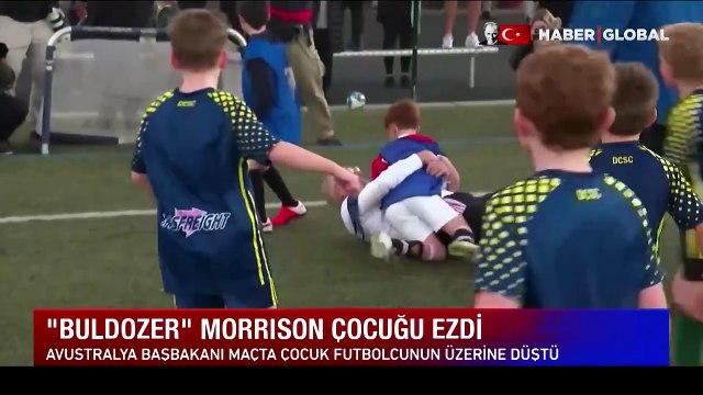 'Buldozer' lakaplı Avustralya Başbakanı Scott Morrison çocuğu ezdi!