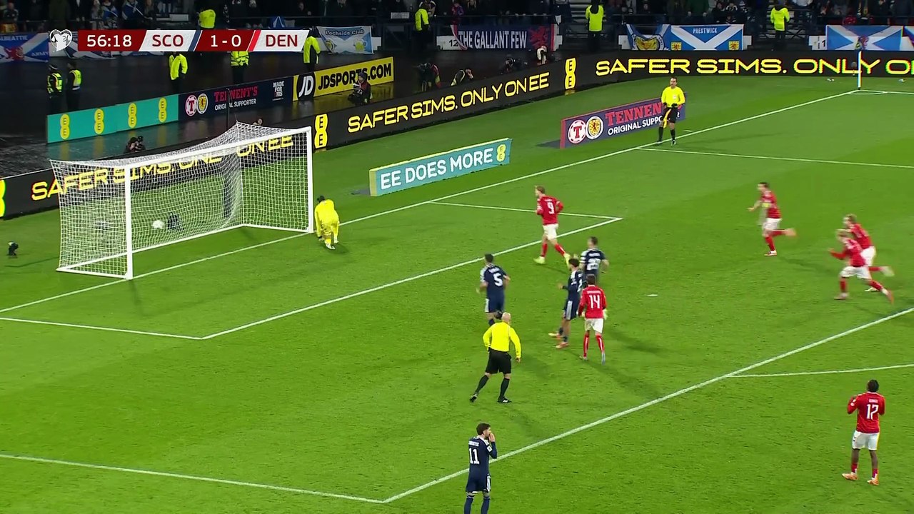 İskoçya - Danimarka (4-2) Maç Özeti _ FIFA Dünya Kupası Elemeleri
