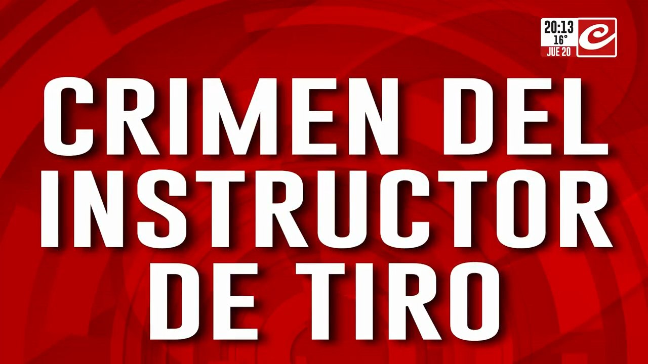 Crimen del instructor de tiro