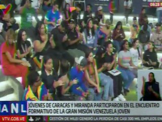 Jóvenes de Caracas y Miranda participaron en el Encuentro Formativo de la GMVJ