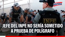 Jefe del INPE NO PASARÍA prueba de polígrafo anunciada por José Jerí: 