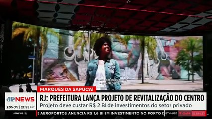 Eduardo Paes lança projeto de revitalização do Centro do Rio