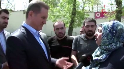 TDP Genel Başkanı Sarıgül, cezaevi önünde af çağrısında bulundu