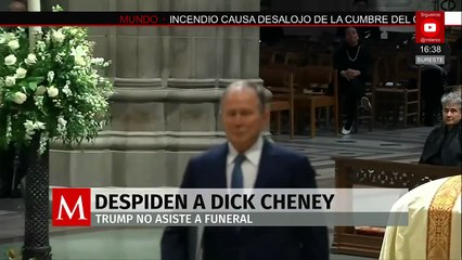 Dan el último adiós a Dick Cheney en Estados Unidos; Donald Trump no asiste al funeral