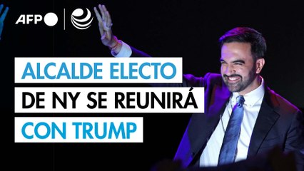 Alcalde electo de Nueva York dice estar listo para reunión crucial con Trump