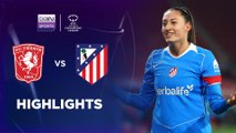 FC Twente 0-4 Atletico Madrid | UEFA Women's Champions League 25/26 Match Highlights
