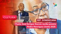 Poeta recibe Premio Internacional Pedro Henríquez Ureña 2025 CULTURA EDICIÓN CENTRAL 20-11-2025