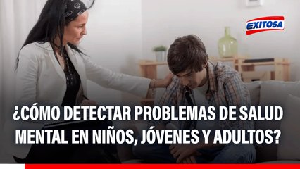 Día de la Psiquiatría: ¿Cómo detectar problemas de SALUD MENTAL en distintas edades?