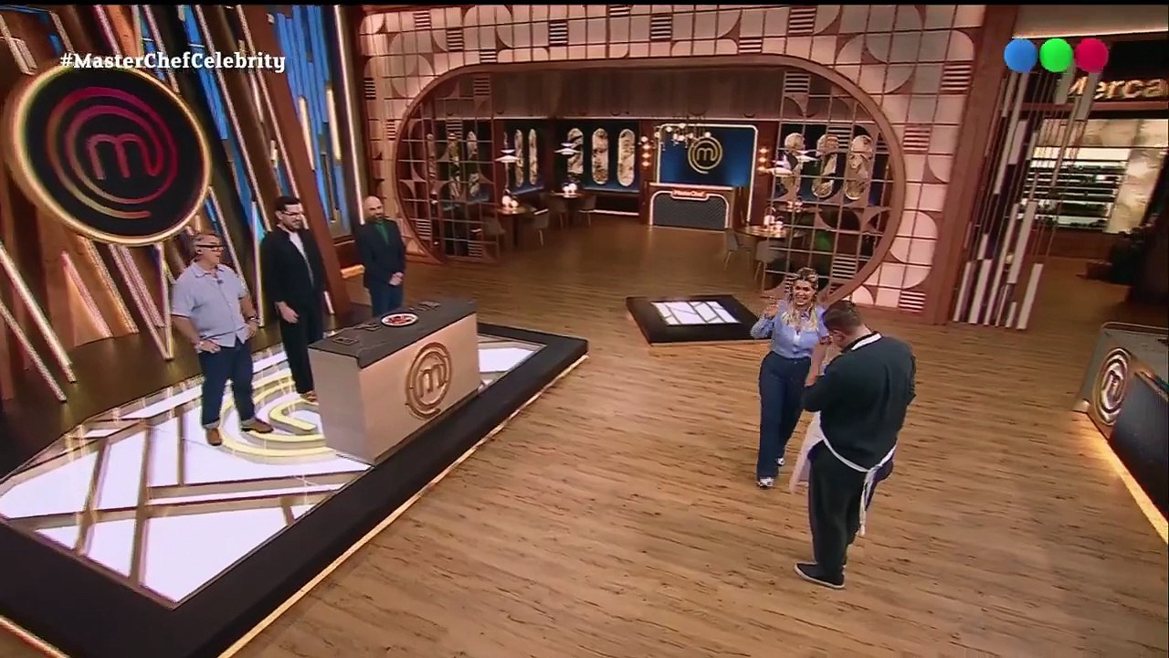 El llanto de Maxi López que conmovió a todos y el inesperado abrazo de Wanda Nara en MasterChef Celebrity