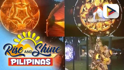 Parol na gawa ng higit 170 TESDA training institutes, nagpagandahan sa National Parol Making Competition ng Social Secretary’s Office; Malacañang grounds, nagniningning | ulat ni Quincy Cahilig - Radyo Pilipinas