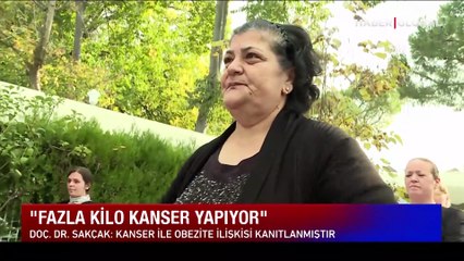 Fazla kilo kansere davetiye çıkarıyor