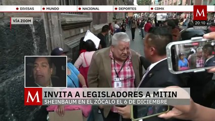 Claudia Sheinbaum ordena a diputados y senadores informar sobre la oposición y sus intereses