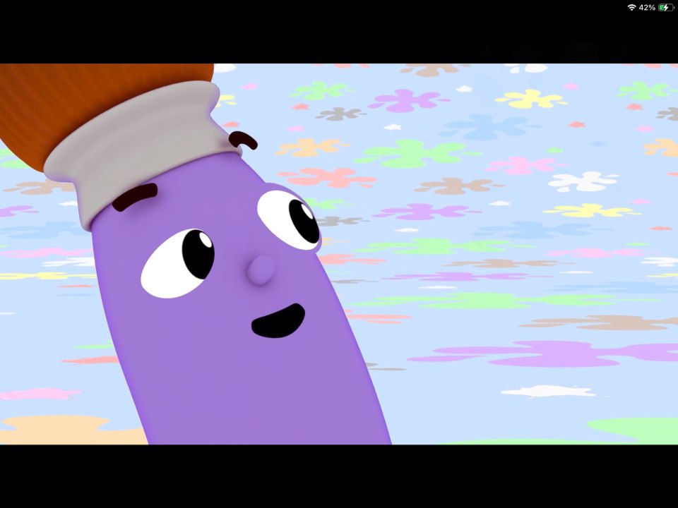 Petey paintbrush ep 13 Frog Lettuce Alligator Grasshopper