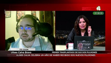 Ulises Calva celebra un año de haber recibido dos nuevos pulmones