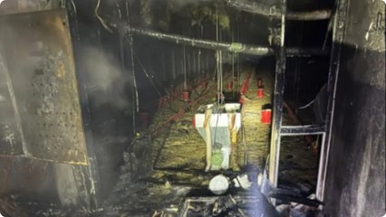 Karabük'te 3 katlı tarihi konakta yangın