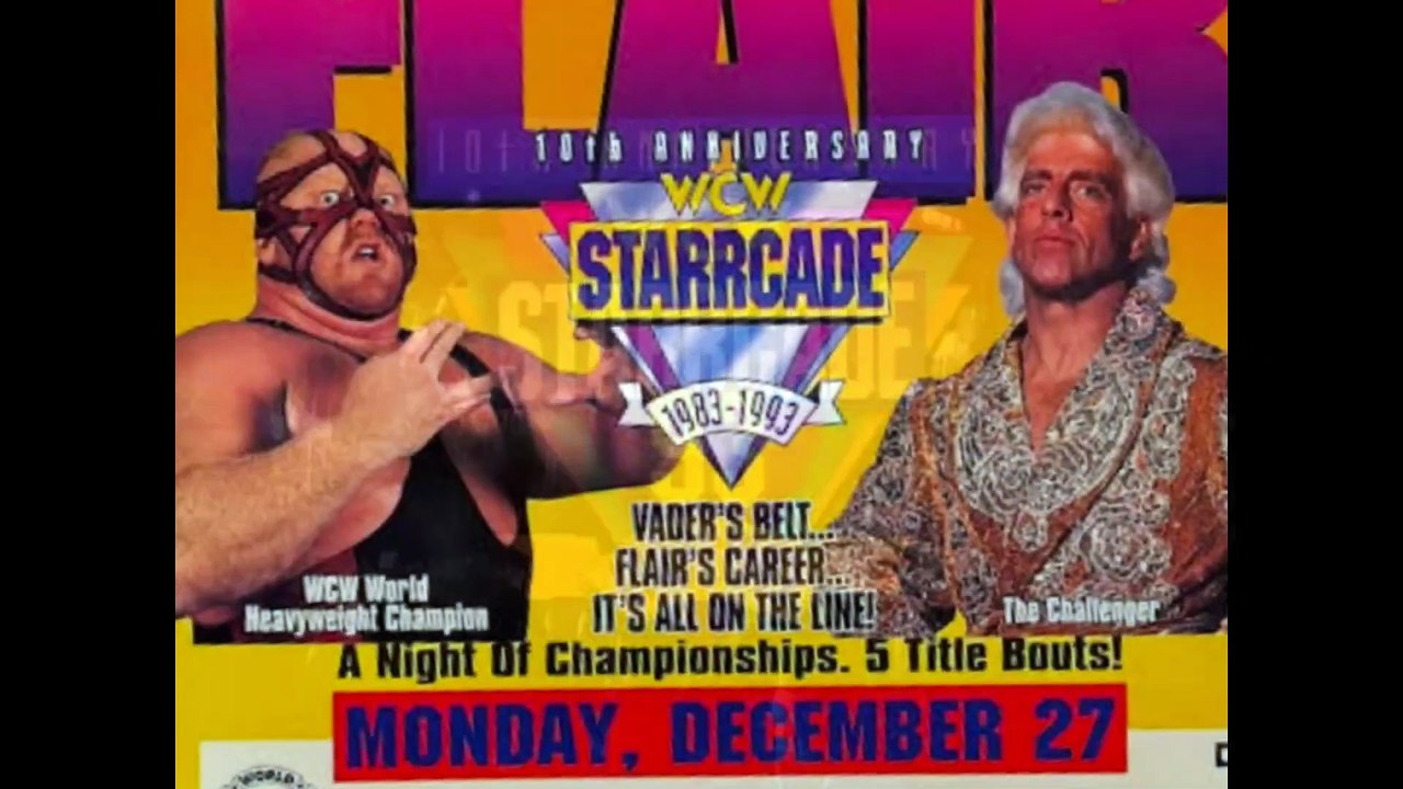 All Of Ric Flair WWE PPV Match Card Compilation (1991 - 2011) With TNA ...