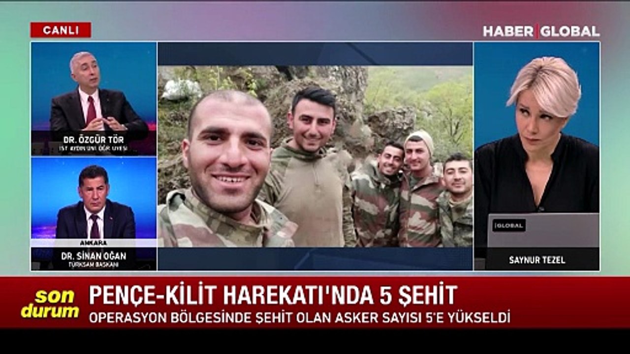 Son dakika! Acı haber geldi: Pençe Kilit Operasyonu'nda 5 asker şehit düştü