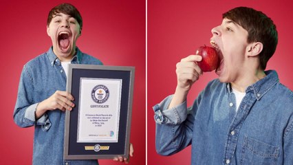 [나우쇼츠] 세계에서 가장 큰 입과 가장 큰 아프로 머리 / YTN