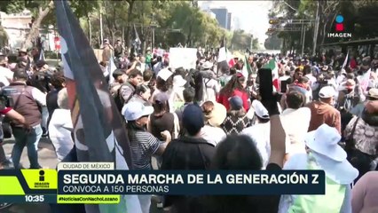 Marcha la G-Z al mismo tiempo que se realizó el Desfile Militar por la Revolución Mexicana