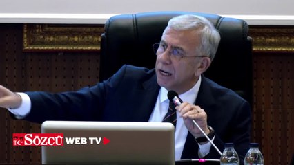 Mansur Yavaş çok sinirlendi: 'Bağırma lan! Ne bağırıyorsun…'