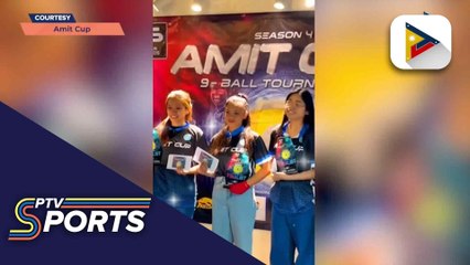 Alliah Alfafara, wagi sa Amit Cup Season 4  Leg 1 Advanced Division