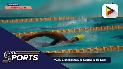 Philippine Aquatics, sasabak sa apat na disiplina sa darating na SEA Games