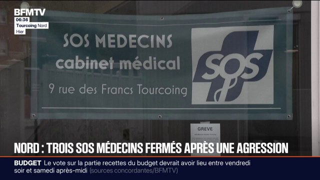 Les antennes SOS Médecins de Roubaix-Tourcoing et Lille fermées après l'agression d'un praticien