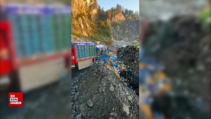 Sarp Sınır Kapısı’nda 6 ton mandalina imha edildi