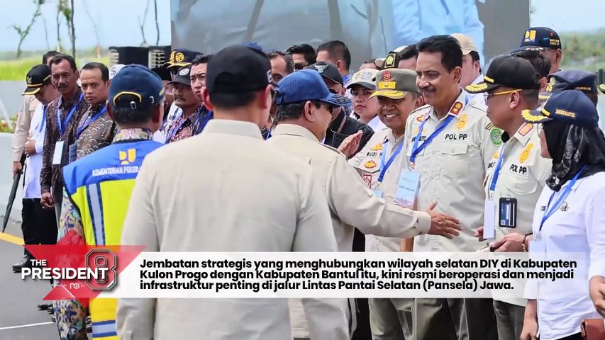 Jembatan Kabanaran Diresmikan Prabowo, Warga Happy Dulu Kami Harus Memutar ke Pantai