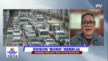 Panayam kay MMDA-STAG, Commander Edison 'Bong' Nebrija ukol sa update sa adjusted mall hour ngayong parating na holiday season