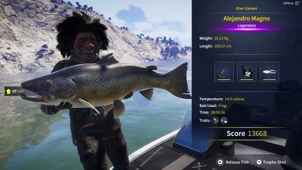Legendary Fish Alejandro Magno COTW The Angler Aguas Claras Reserve 20 November 2025