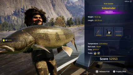 Legendary Fish Sidewinder Call Of The Wild The Angler Golden Ridge Reserve 20 November 2025