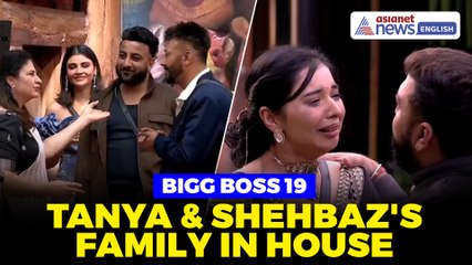 Bigg Boss 19: Tanya’s Brother & Shehbaz’s Father Enter the House | High-Voltage Drama
