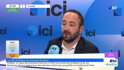 L'invité d'ici Matin, ici Orléans : Benjamin Bergon
