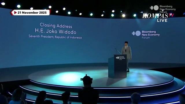 [FULL TERJEMAHAN] Pidato Jokowi di Singapura: Bicara Era Ekonomi Cerdas hingga Infrastruktur