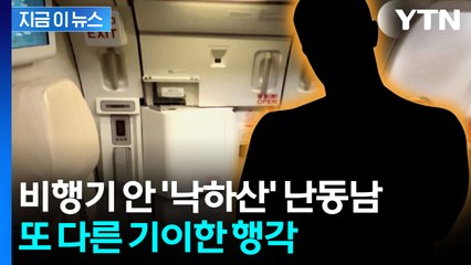 "낙하산 내놔" 항공기서 난동 부린 40대, 결국 '실형' [지금이뉴스]  / YTN