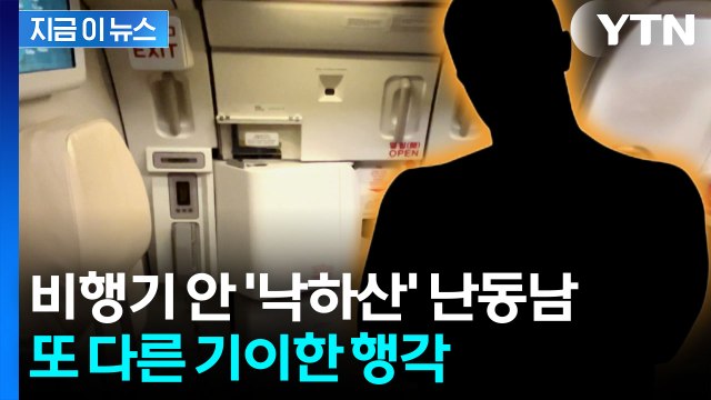 낙하산 내놔 항공기서 난동 부린 40대, 결국 '실형' [지금이뉴스] / YTN
