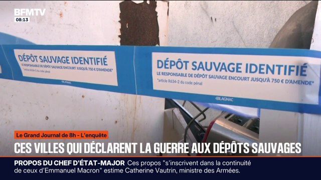 Brigade spécialisée, caméra de surveillance... Ces villes se mobilisent pour traquer les dépôts sauvages