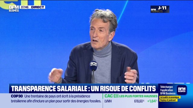 Le Grand entretien : Transparence salariale, un risque de conflits - 21/11
