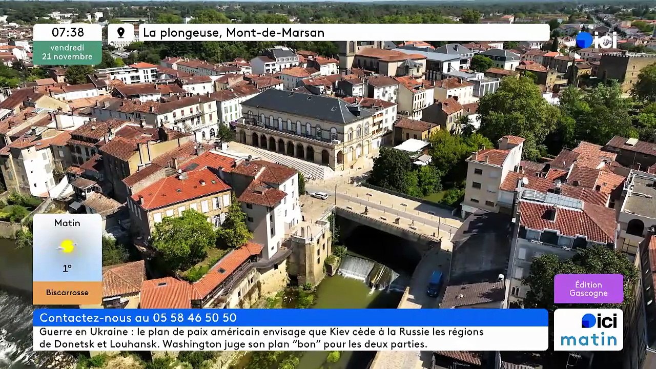 21/11/2025 - ici matin par ici Gascogne en vidéo