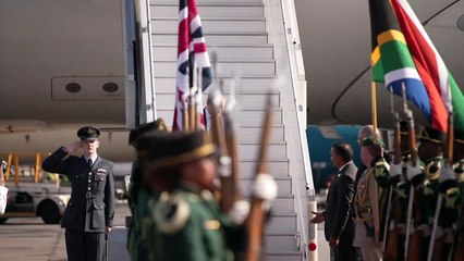 Starmer arrives in South Africa for G20