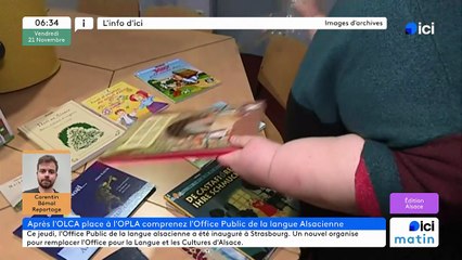 21/11/2025 - ici matin par ici Alsace en vidéo