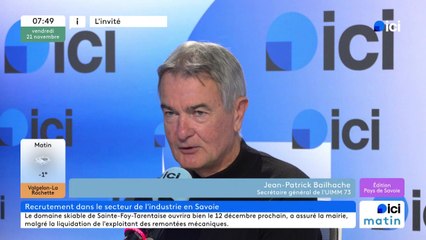 "L'industrie en Savoie représente  23.000 salariés et c'est un secteur qui recrute encore", selon l'UIMM en Savoie