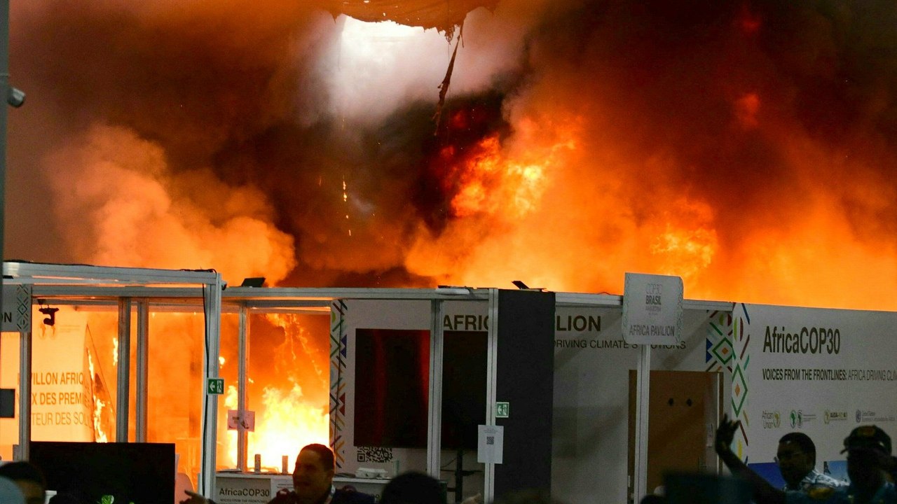 Nach dem Brand auf der Weltklimakonferenz läuft die Ursachenforschung